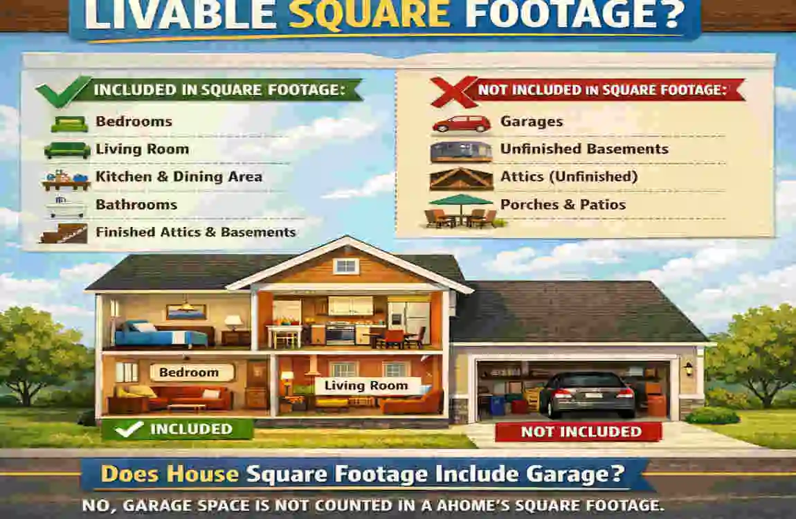 Does House Sq Footage Include Garage