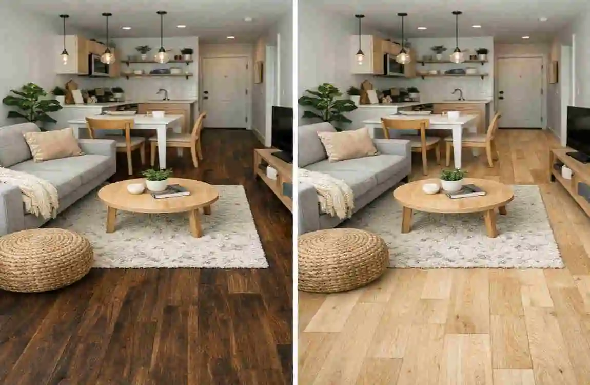 Best Floor Color for Small House