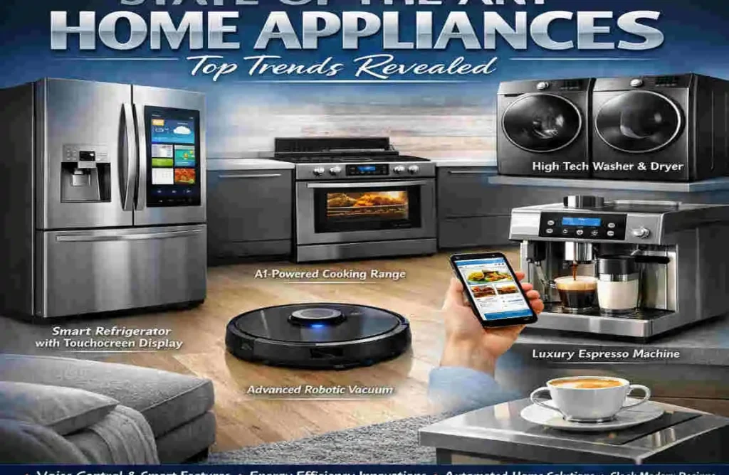 State-of-the-Art Home Appliances: Top Trends Revealed
