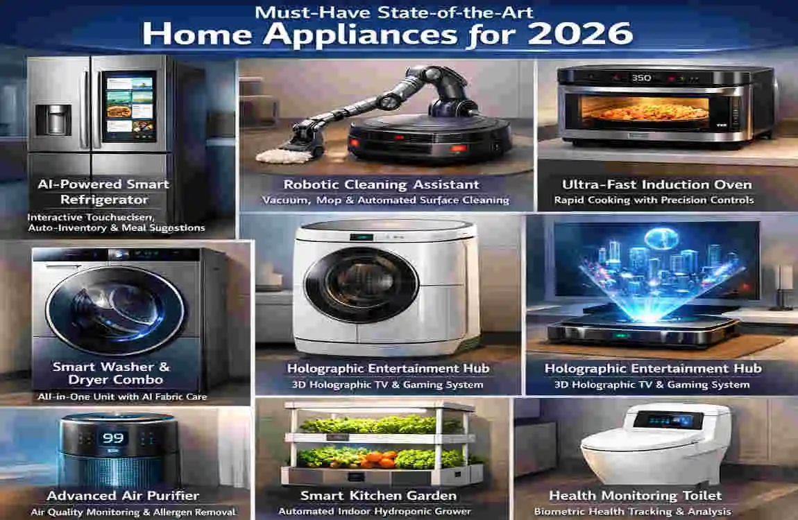 State-of-the-Art Home Appliances: Top Trends Revealed