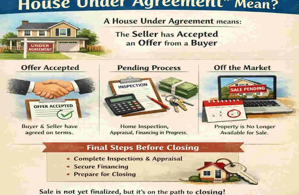 what does it mean when a house is under agreement