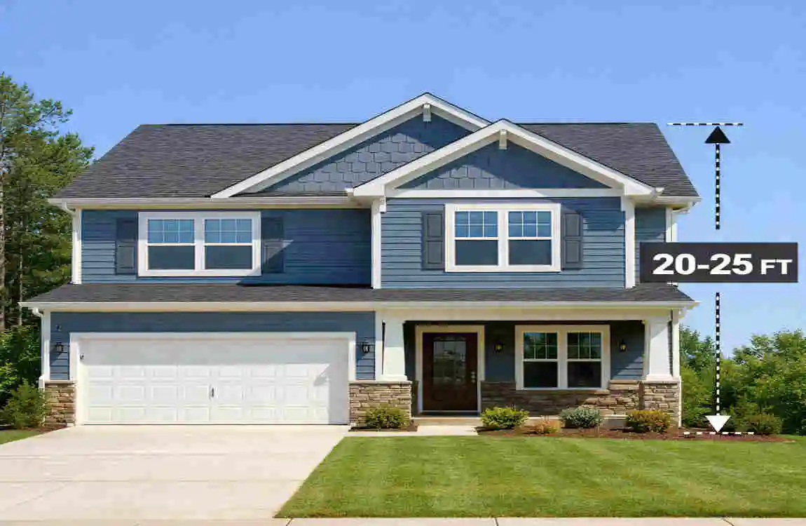 How Tall Are 2-Story Houses