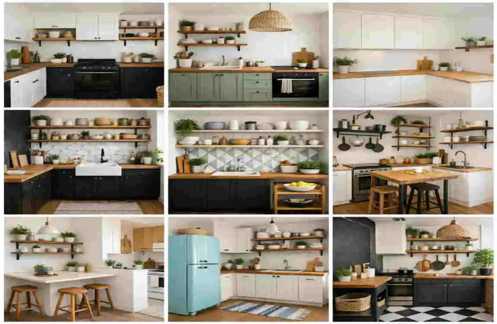 simple kitchen design low cost