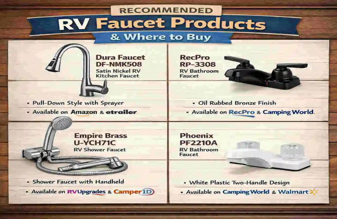 How to Replace RV Bathroom Sink Faucet