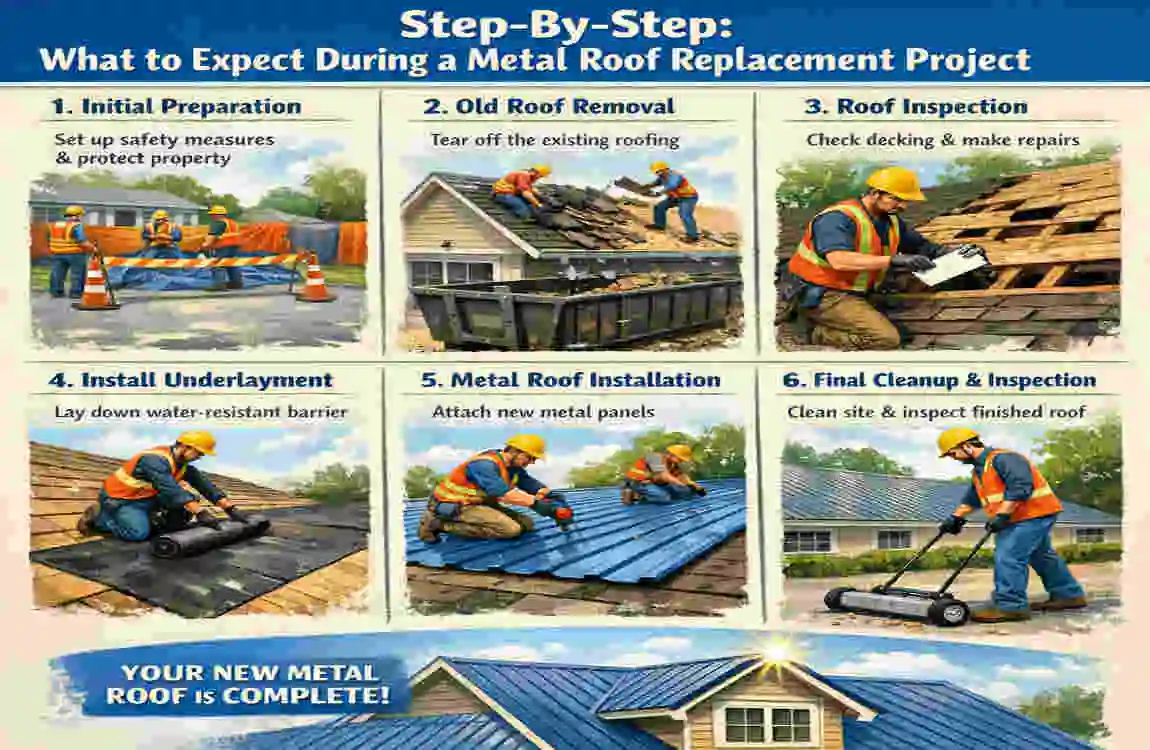How Much Is Metal Roof Replacement for Your House