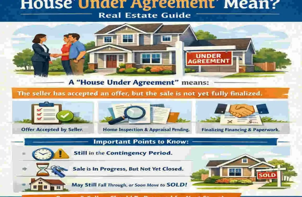 what does it mean when a house is under agreement