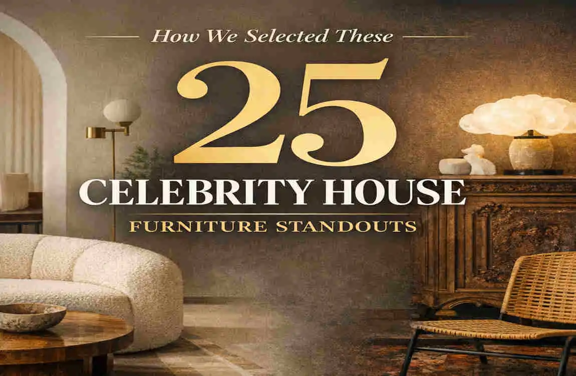 celebrity house furniture