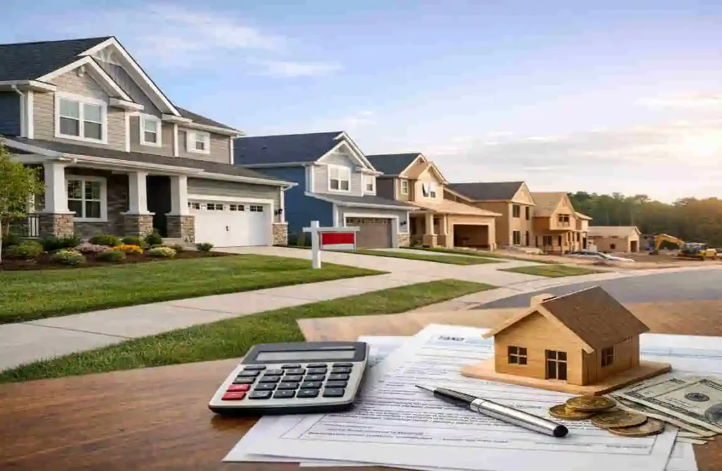 Houses for new sale construction taxes