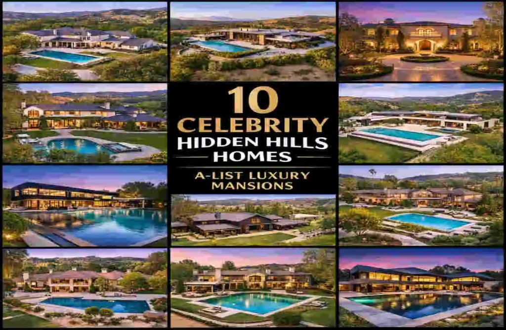 celebrity hidden hills homes