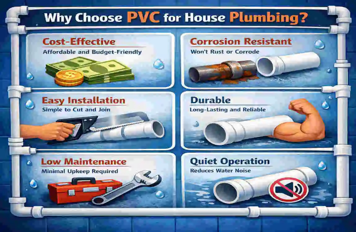 Best PVC Types for House Plumbing