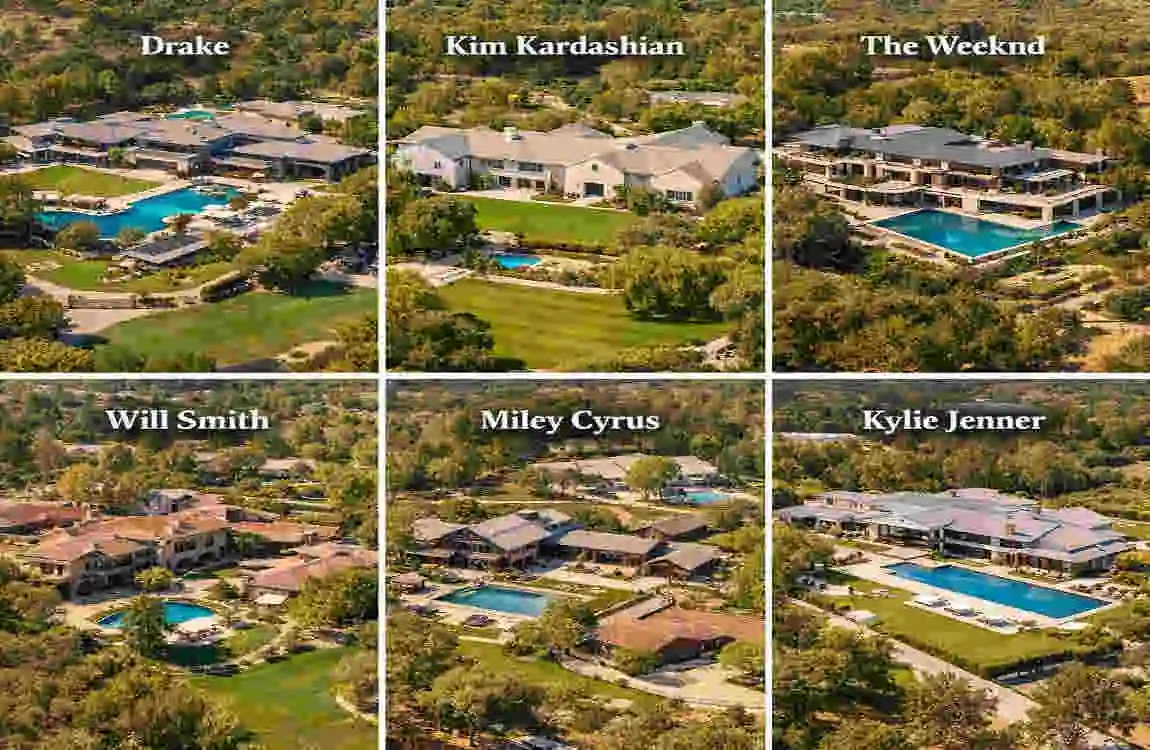 celebrity hidden hills homes