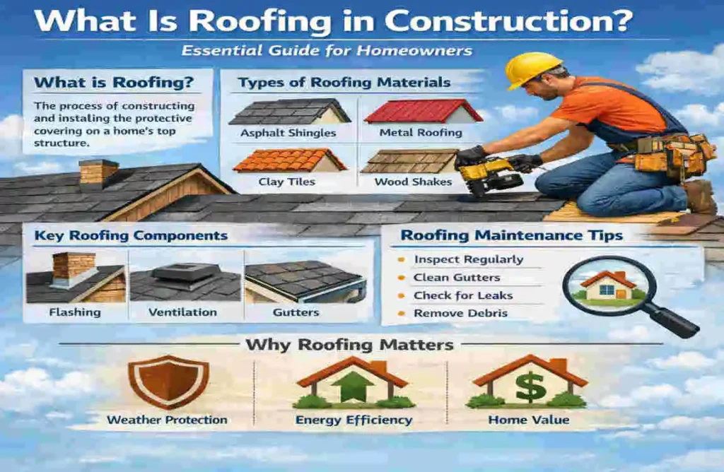 What Is Roofing in Construction? Essential Guide for Homeowners What Is Roofing in Construction
