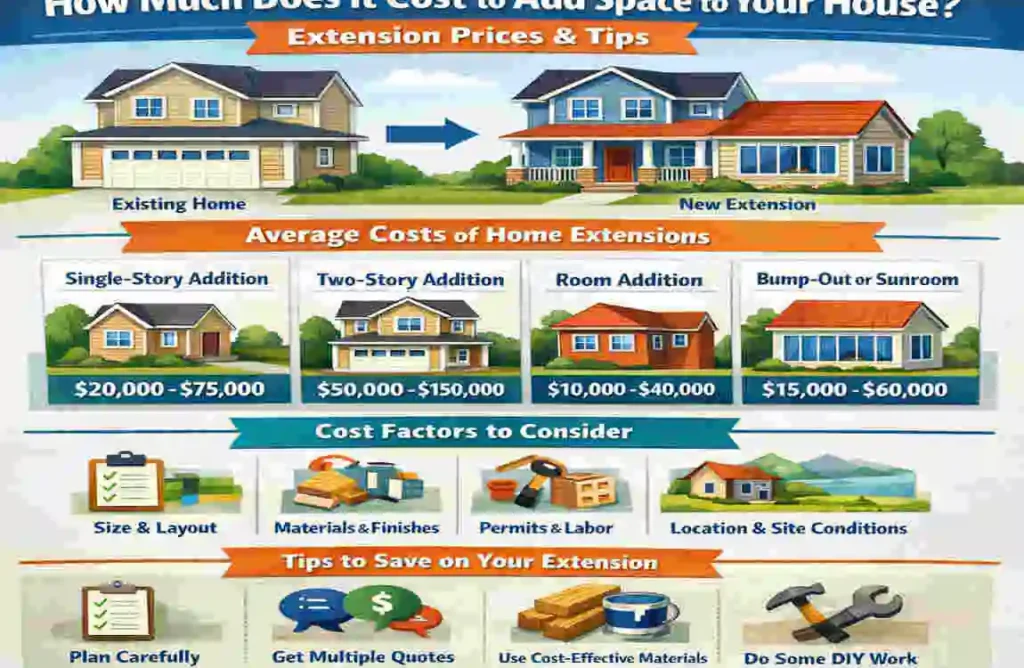 how much does a house extension cost