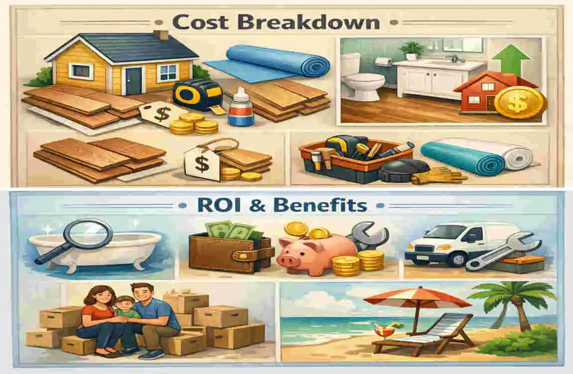 how to install laminate flooring in a bathroom for house