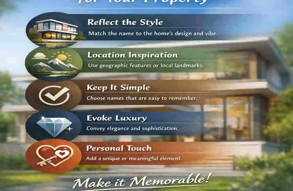 How to Choose Modern Home Names for Your Property modern home names
