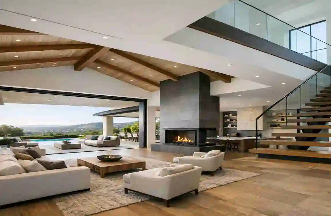 a spacious house