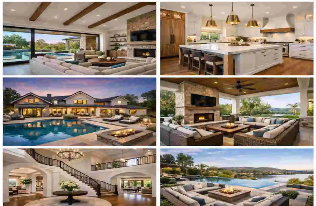 a spacious house