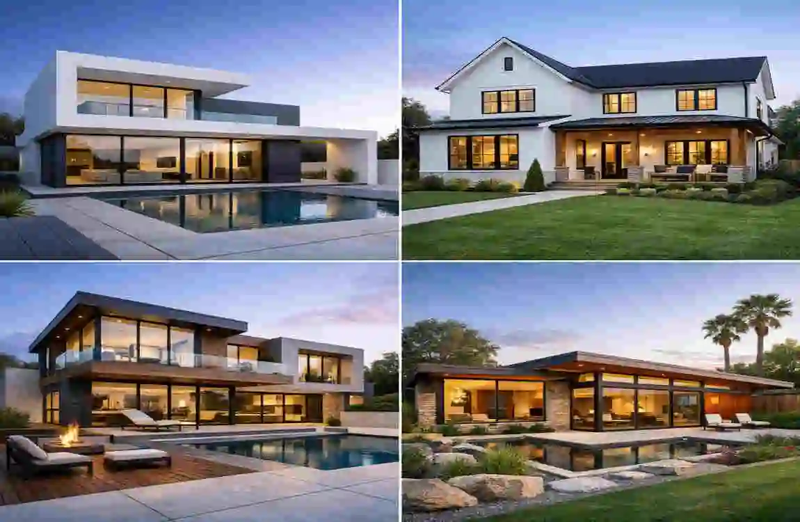 modern home names