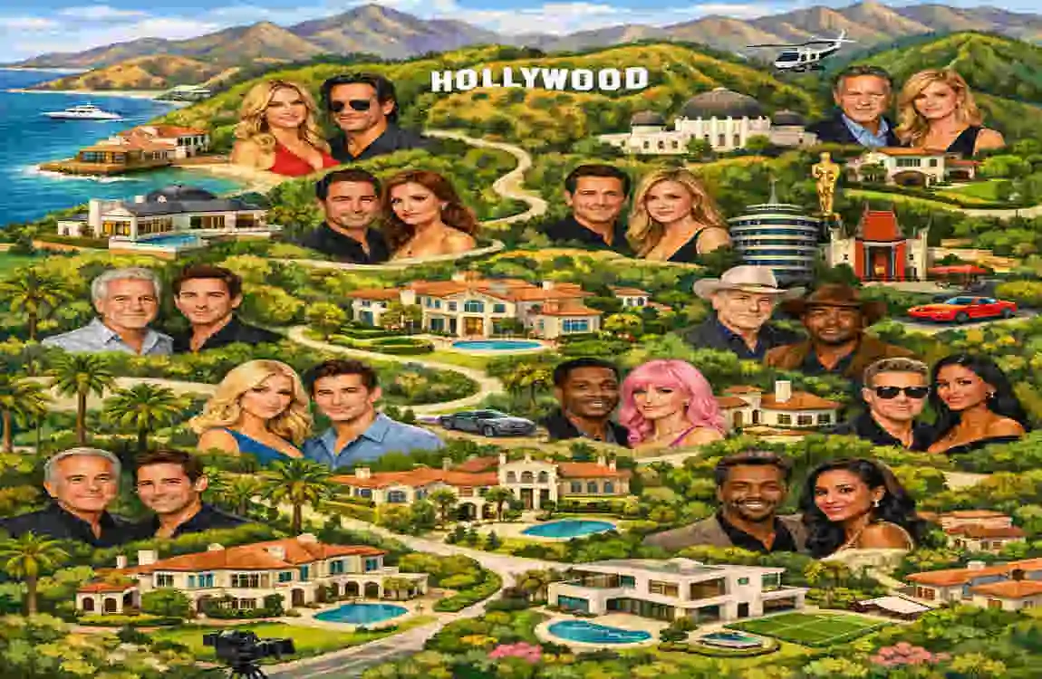 Celebrity Homes Map