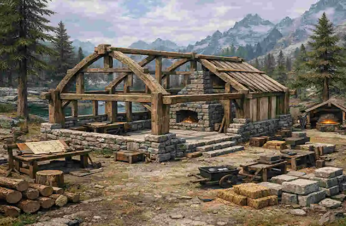 how can i build a house in skyrim