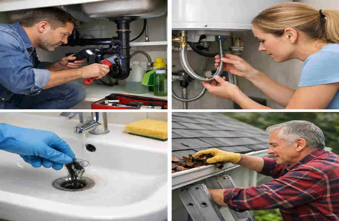 plumbing repairs at home for uk