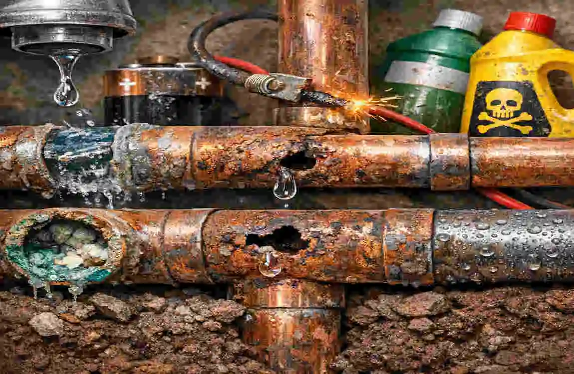 how long does copper pipe plumbing