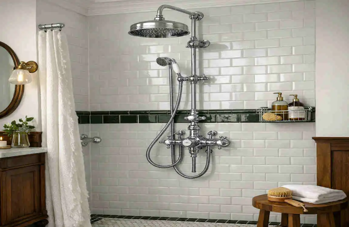 Victorian Plumbing Shower: