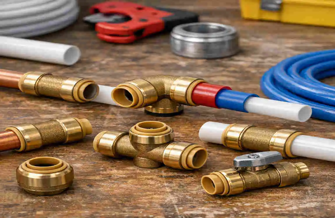 how to use sharkbite plumbing fittings