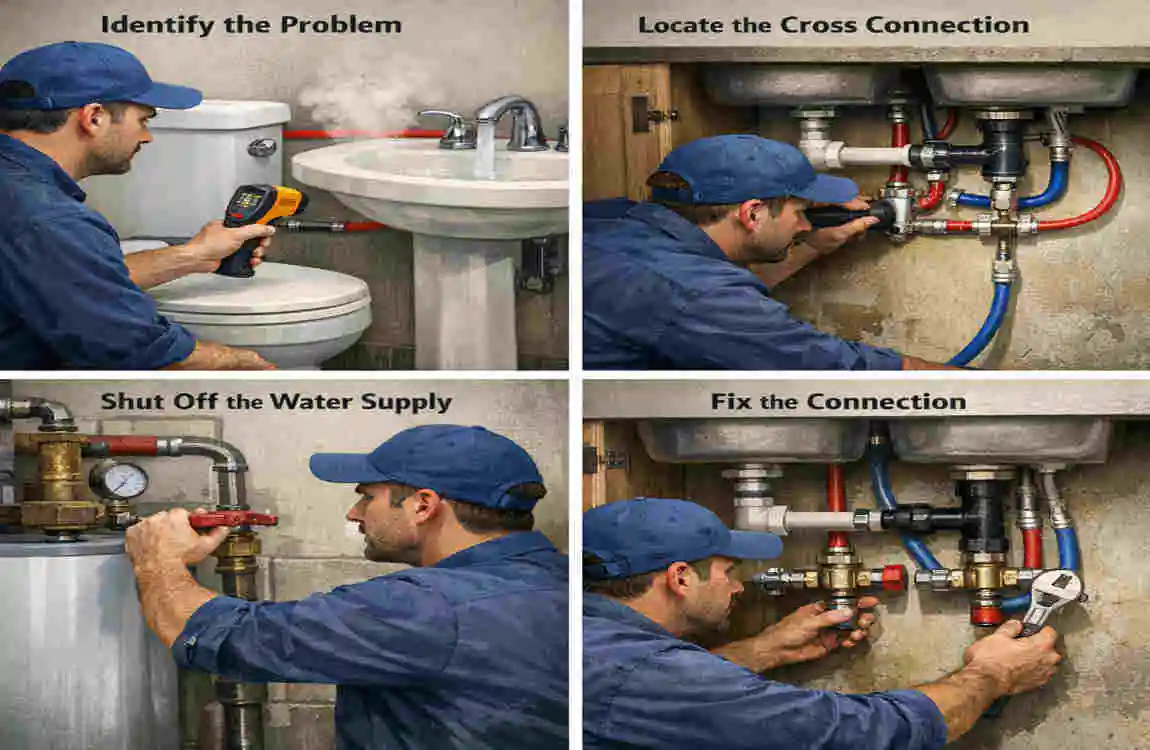 How to Identify and Fix a Cross Connection
