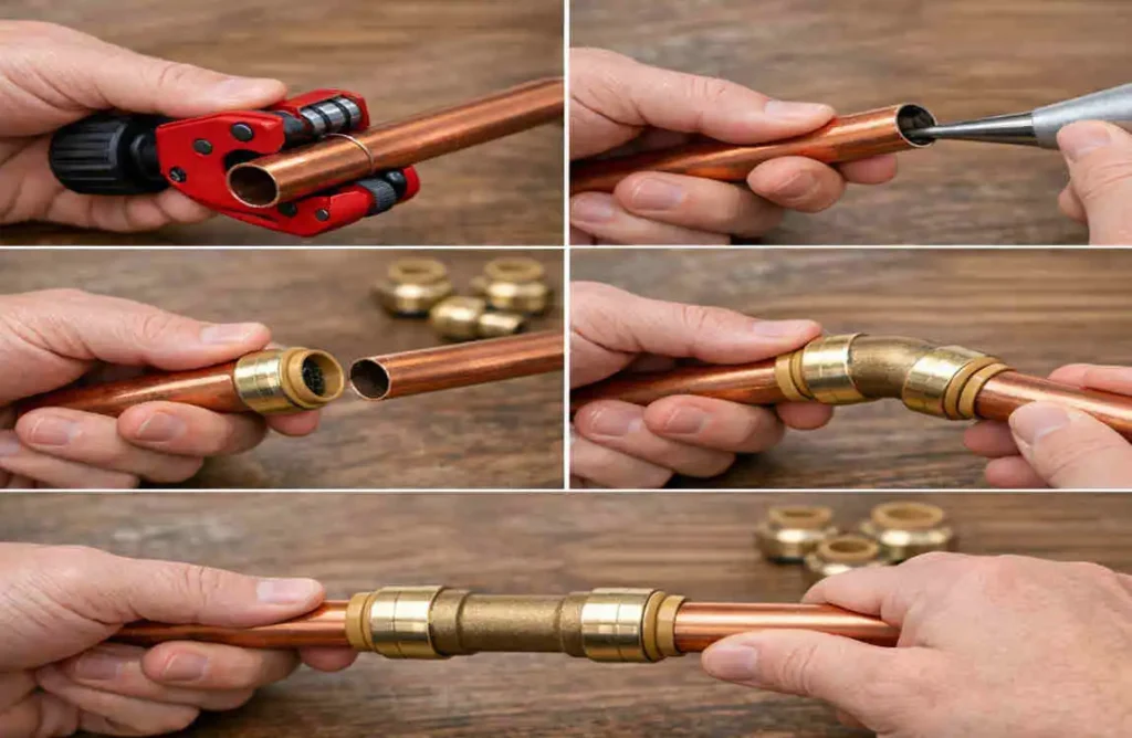 How to Install SharkBite Plumbing Fittings how to use sharkbite plumbing fittings