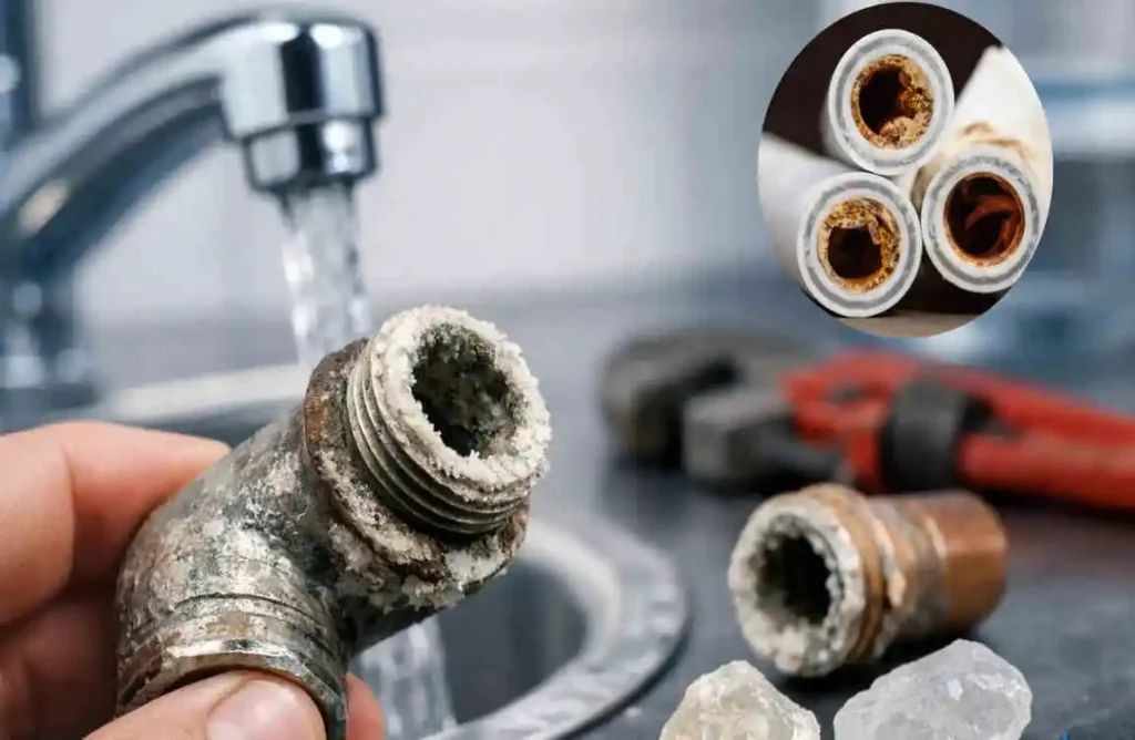 how to fix hard water without replacing plumbing