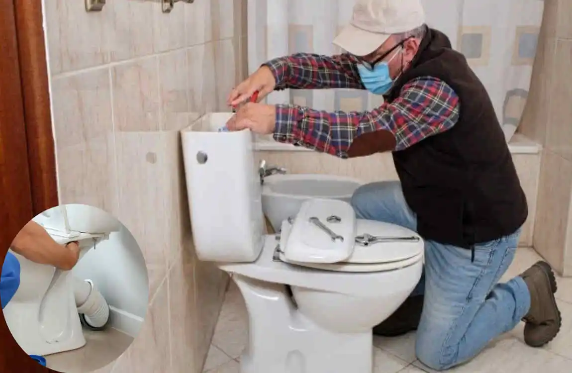 how to plumb toilet