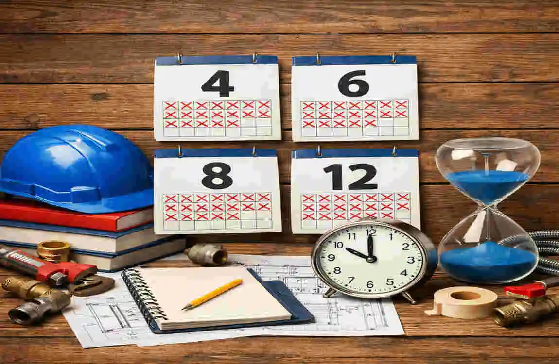 how long is school for plumbing