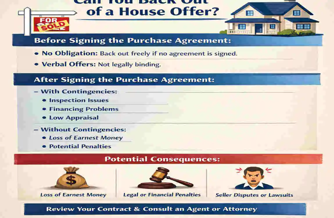 Can You Back Out of a House Offer?