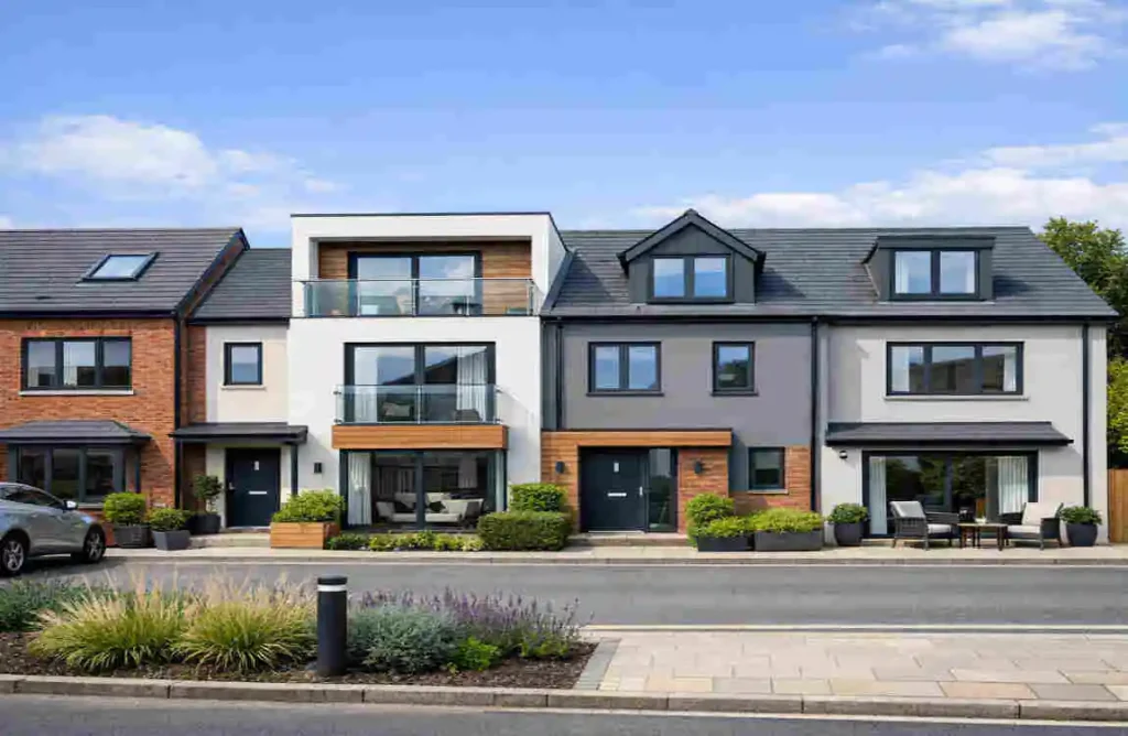 A Row of Terraced Houses