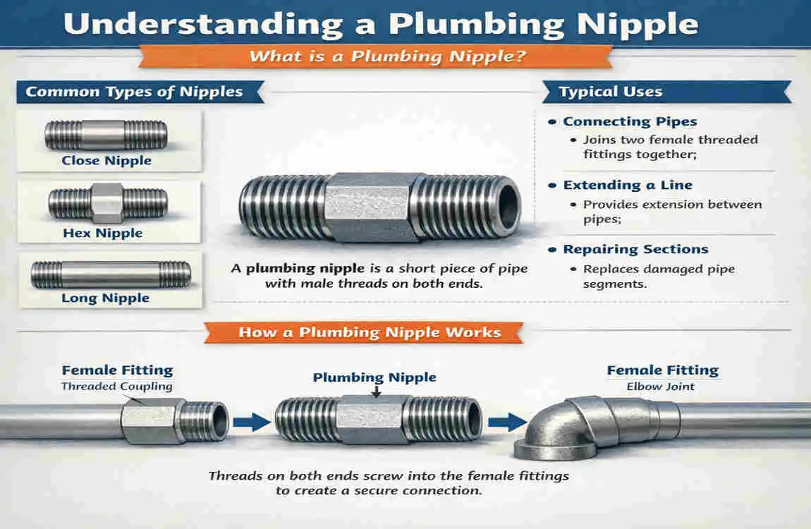 what is nipple in plumbing