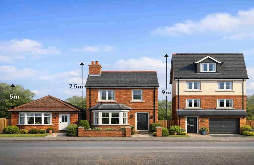 Average House Height in the UK Explained how tall is a standard house uk