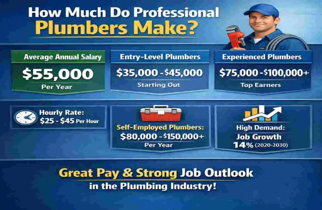 how much does a plumbing make