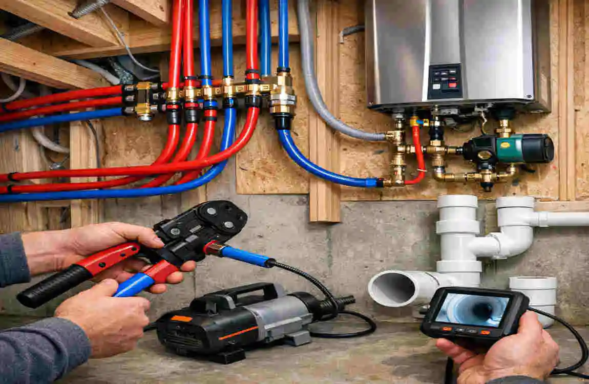 how long does plumbing home take