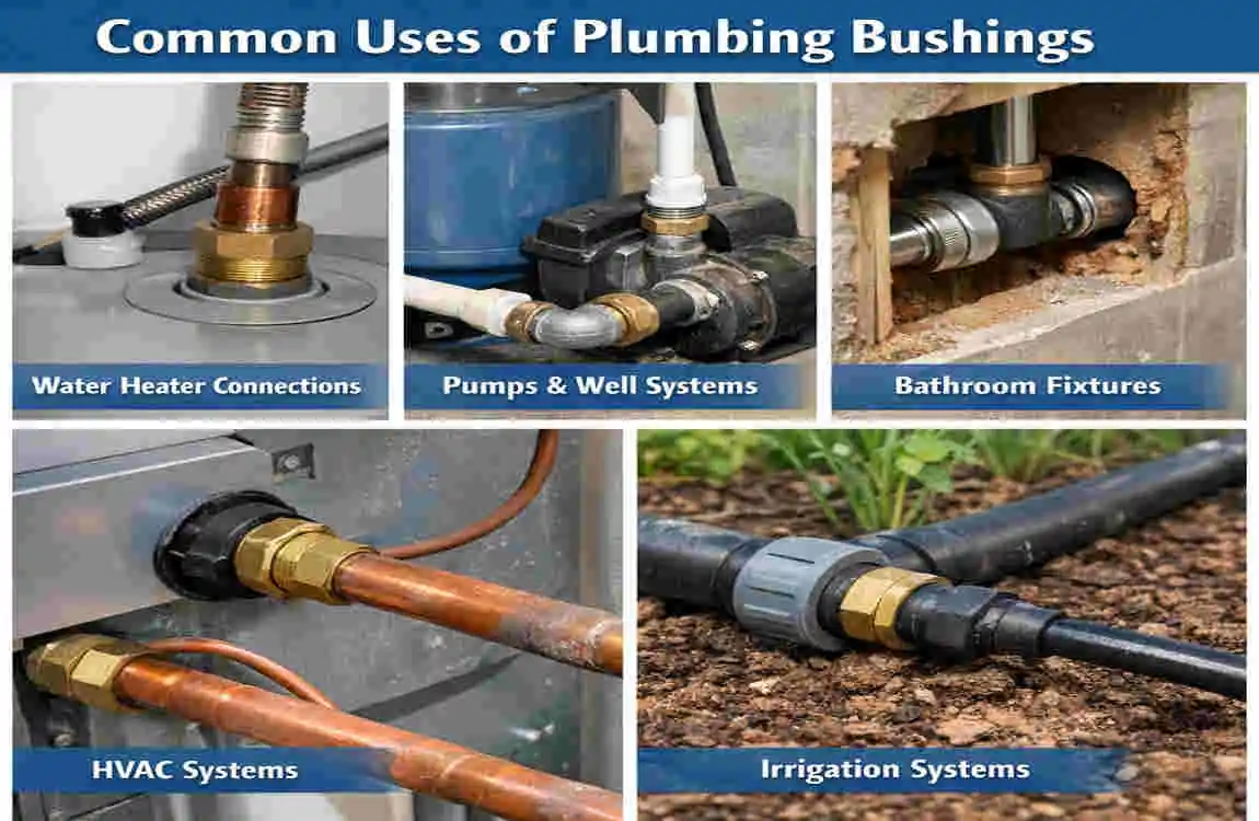 what is a bushing used for in plumbing