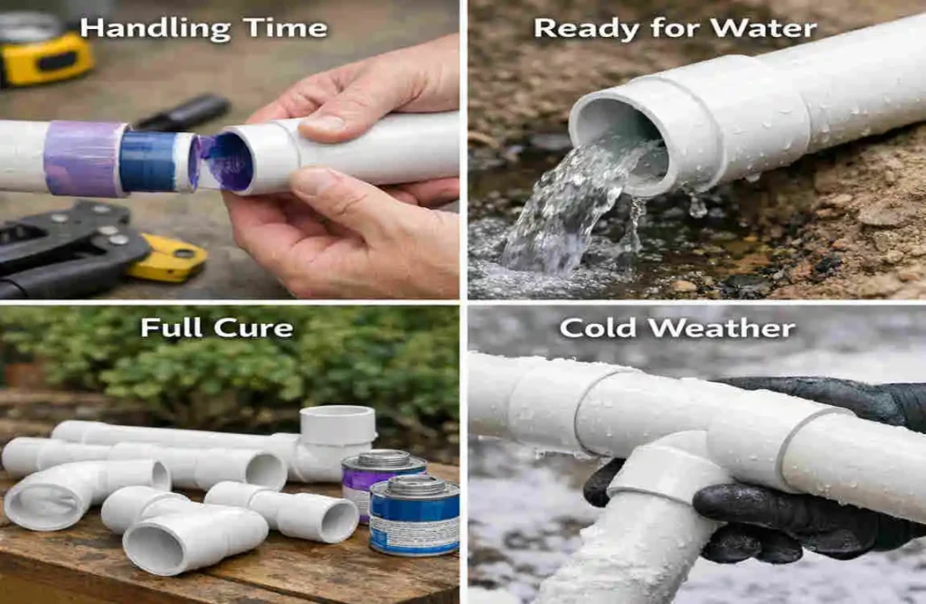 How Long Does Plumbing Glue Take to Dry?