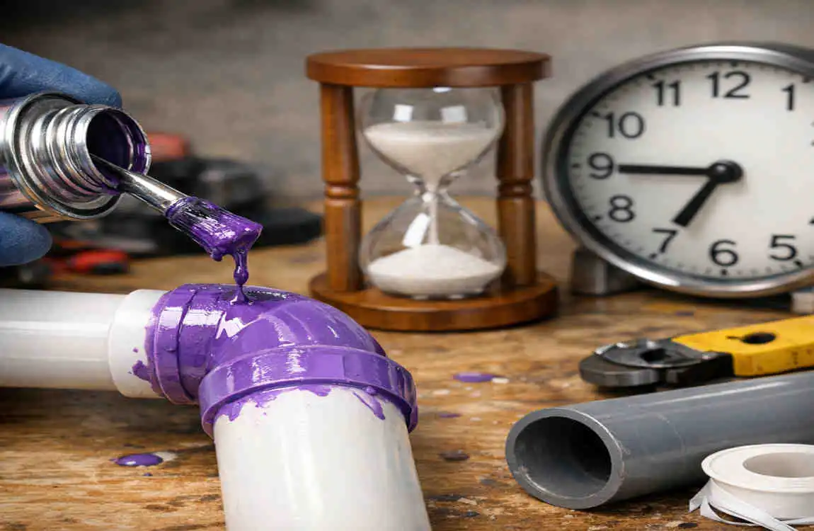 How Long Does Plumbing Glue Take to Dry?