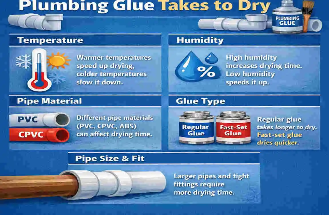 How Long Does Plumbing Glue Take to Dry?