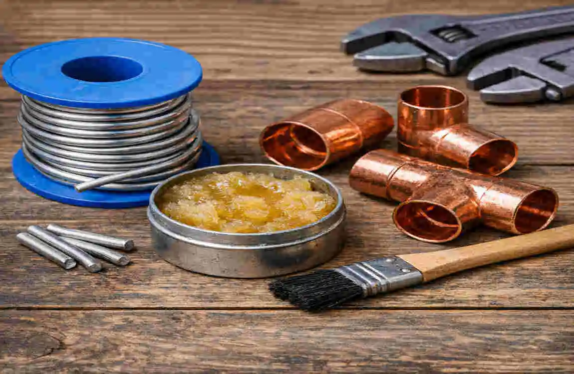 can you use plumbing solder on electrical