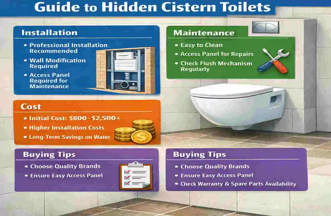 what do you call a toilet with a hidden cistern?