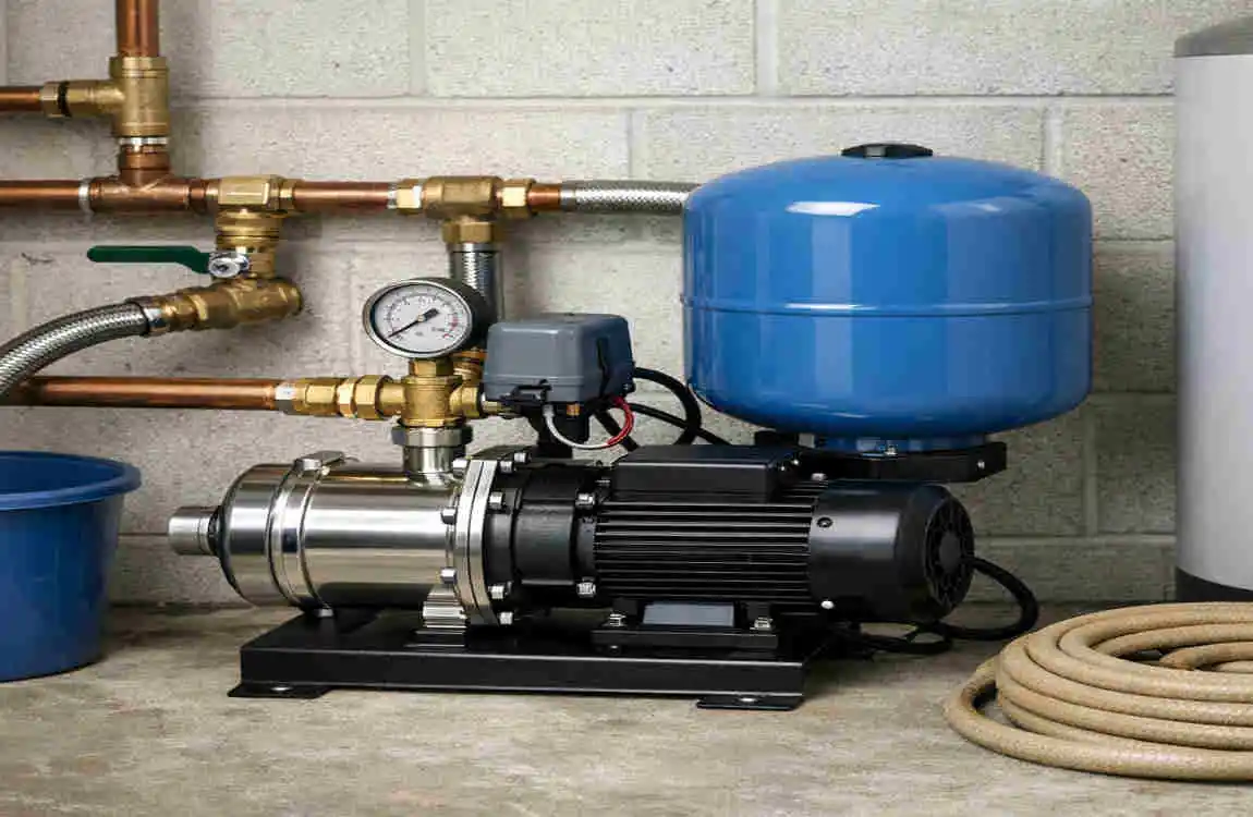 Water Pressure Booster Plumbing:
