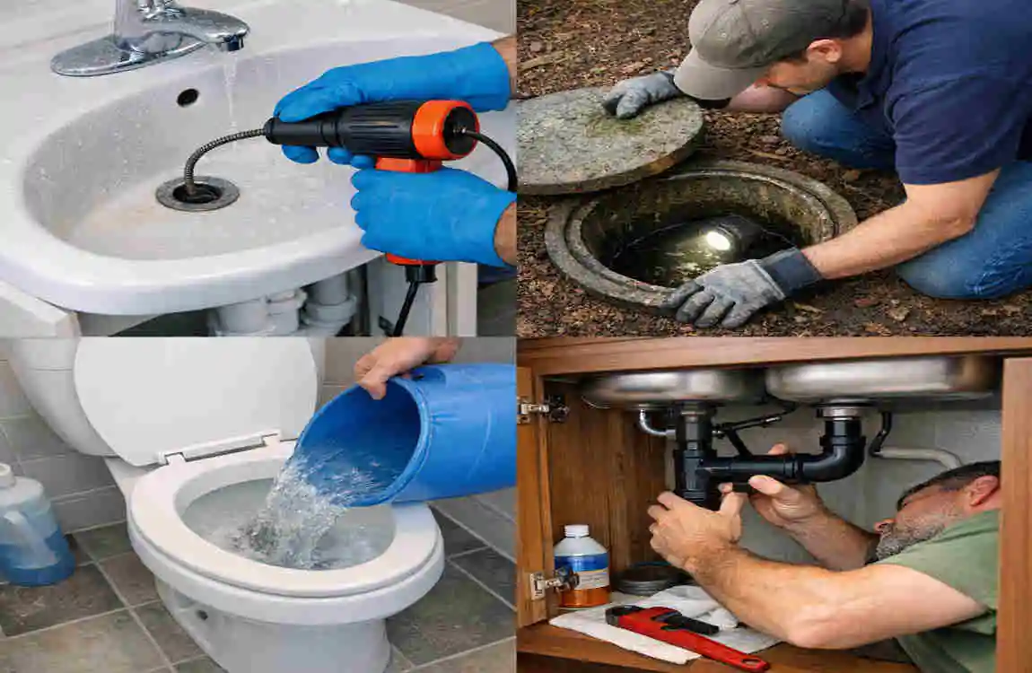 how to organize plumbing