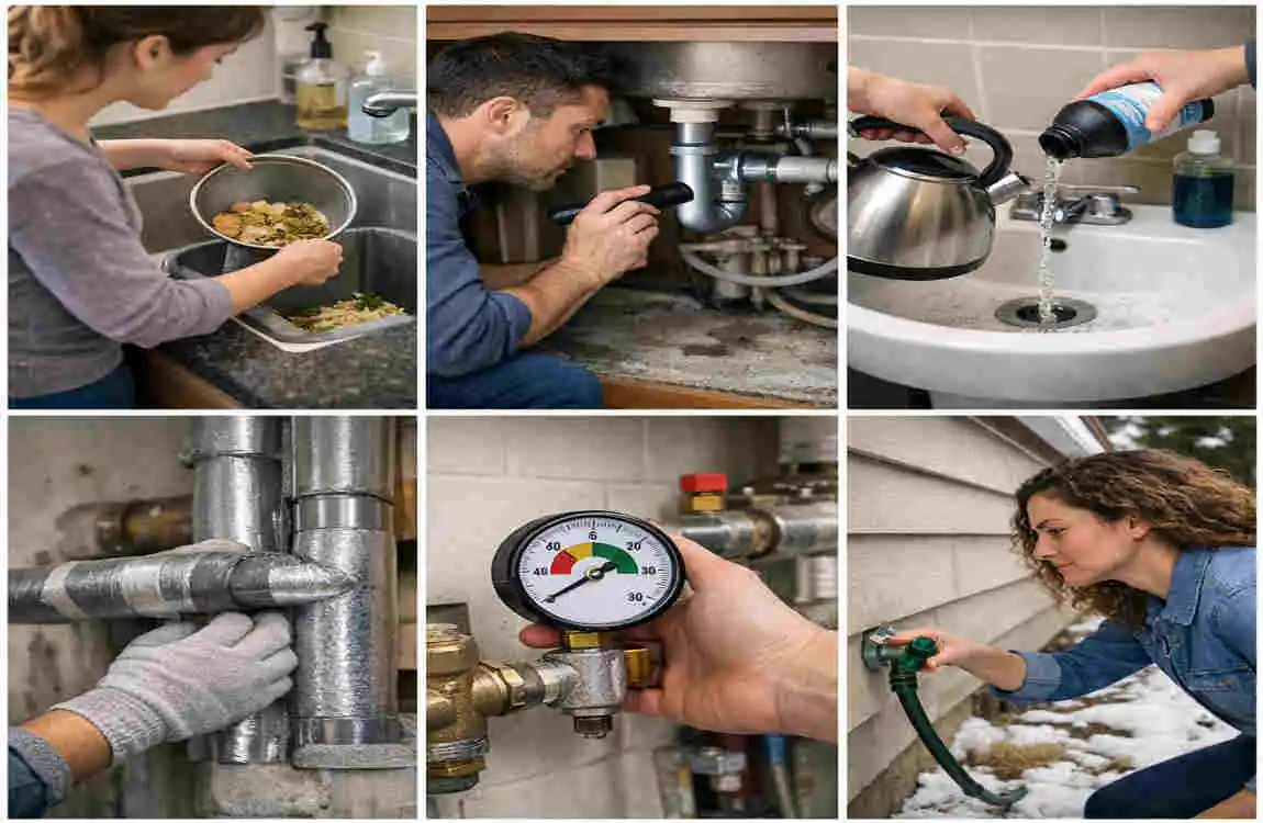 how to organize plumbing