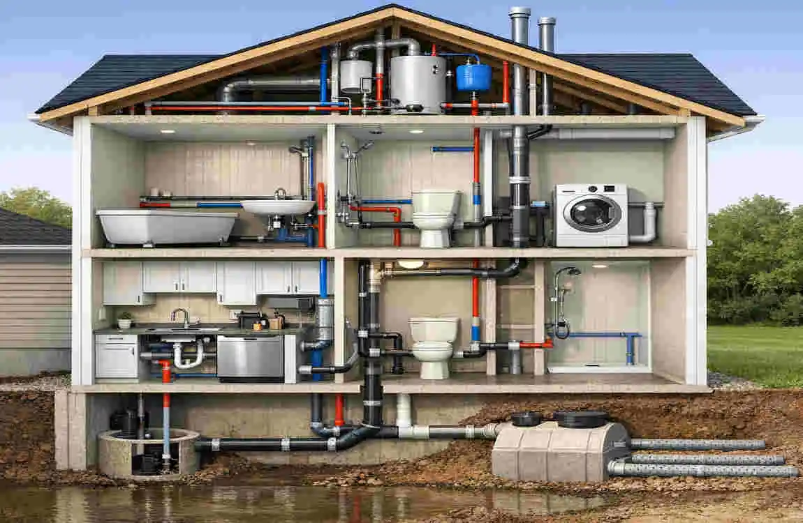 how to organize plumbing