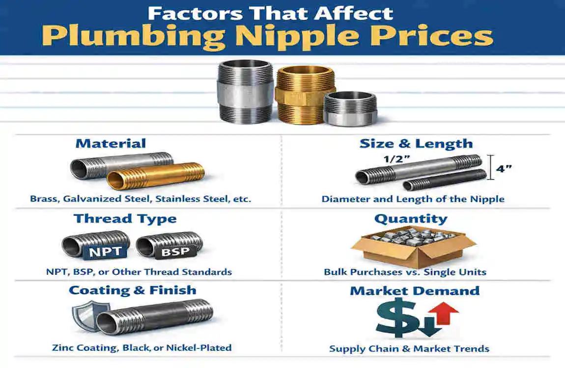 what is a plumbing nipple cost